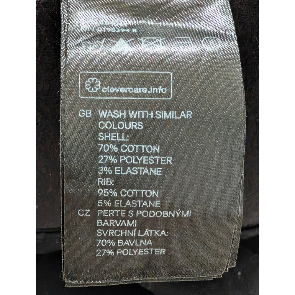 H&M MAMA Super Stretch Black Slim Leg Maternity Pants Size 6 - Picture 8 of 15